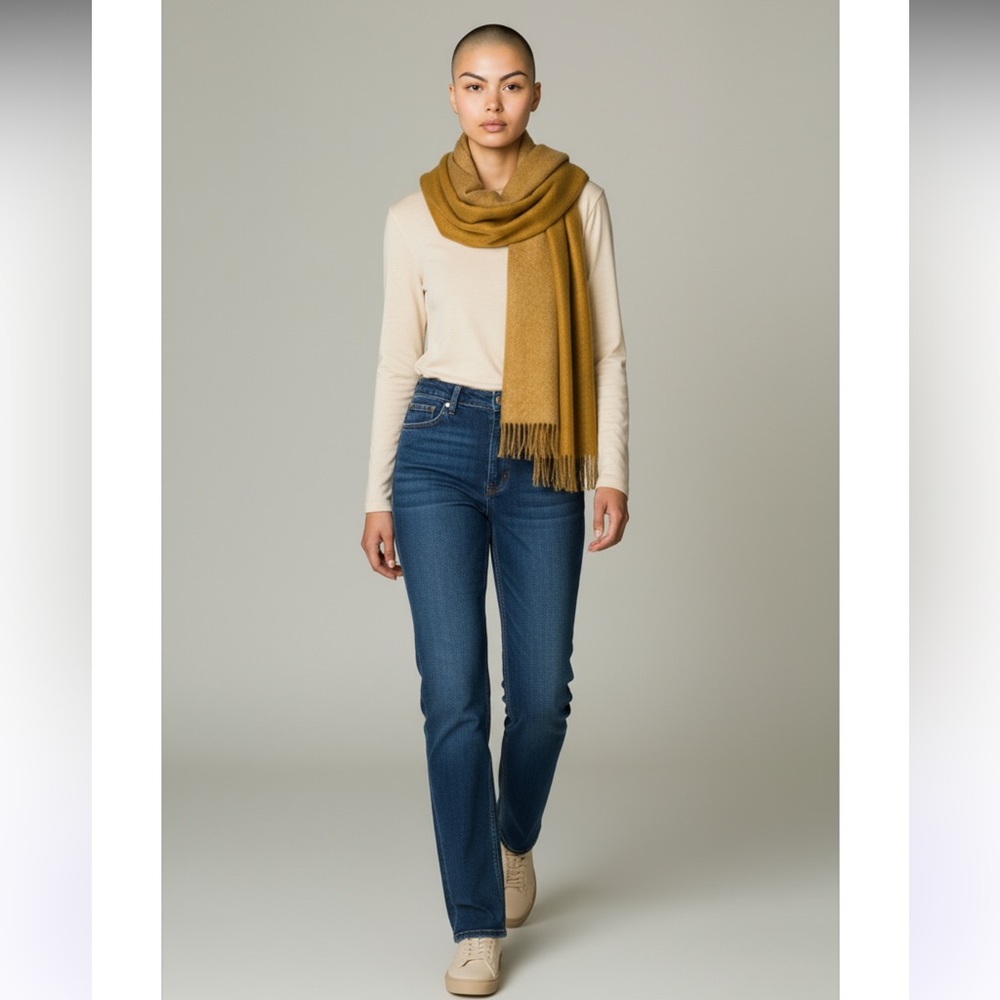 Pretty Persuasions Gold Scarf